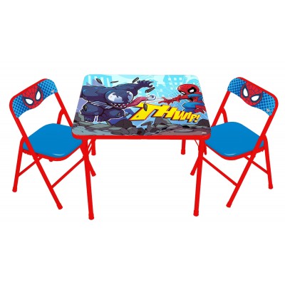 Spider-man Superhero Adventures Erasable Activity Table Set   562941409